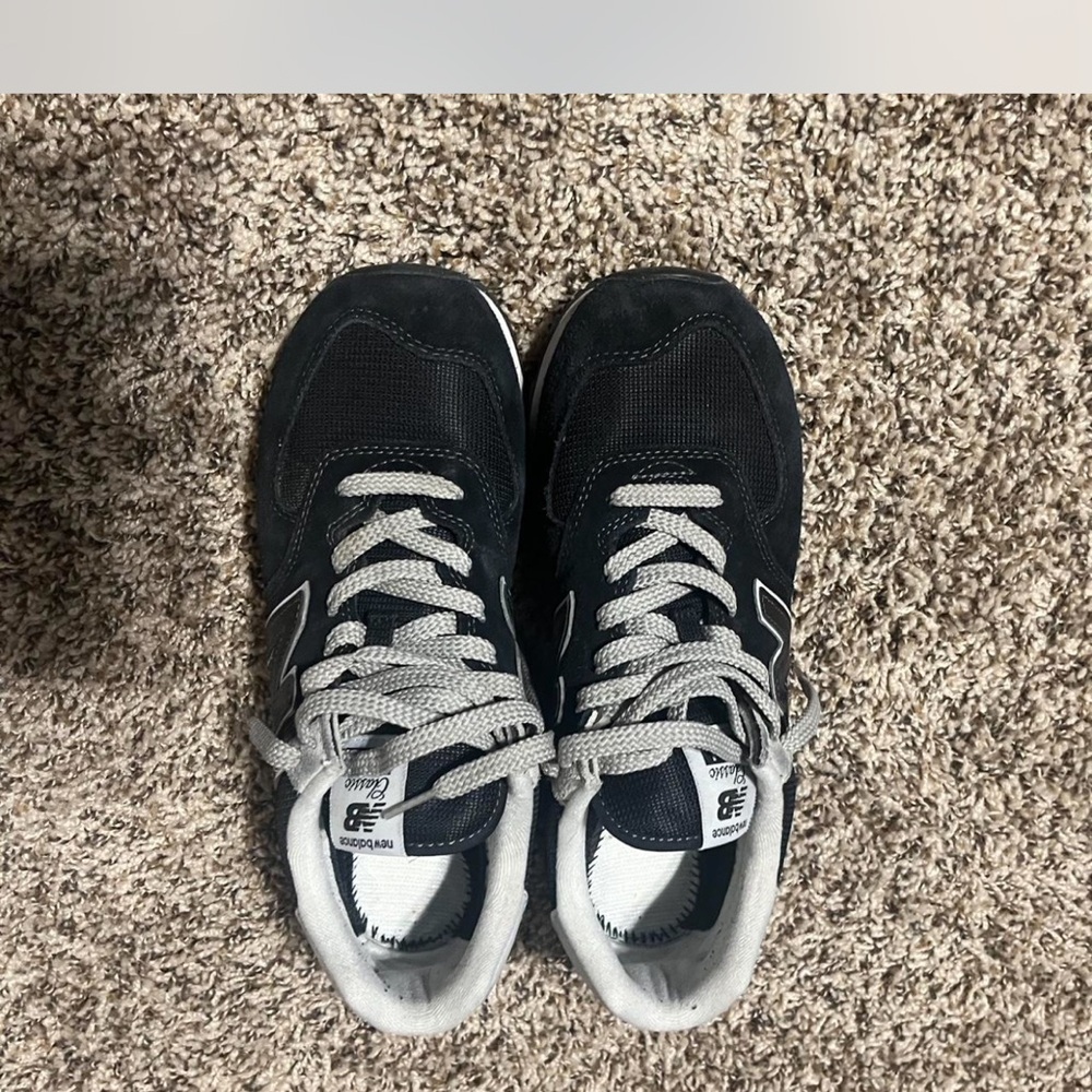New Balance Black and Gray Athletic Shoes